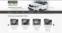 Desktop Screenshot of jamaauto.cz
